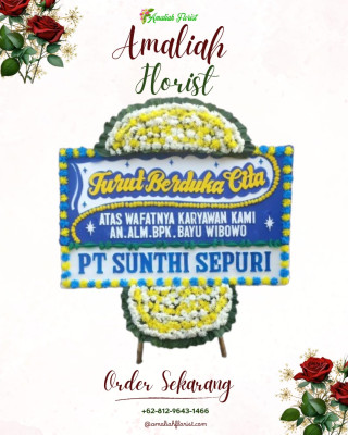 Papan Bunga Duka di Bataraguru